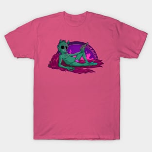 Greedo in a Speedo (Miami Nights Variant) T-Shirt